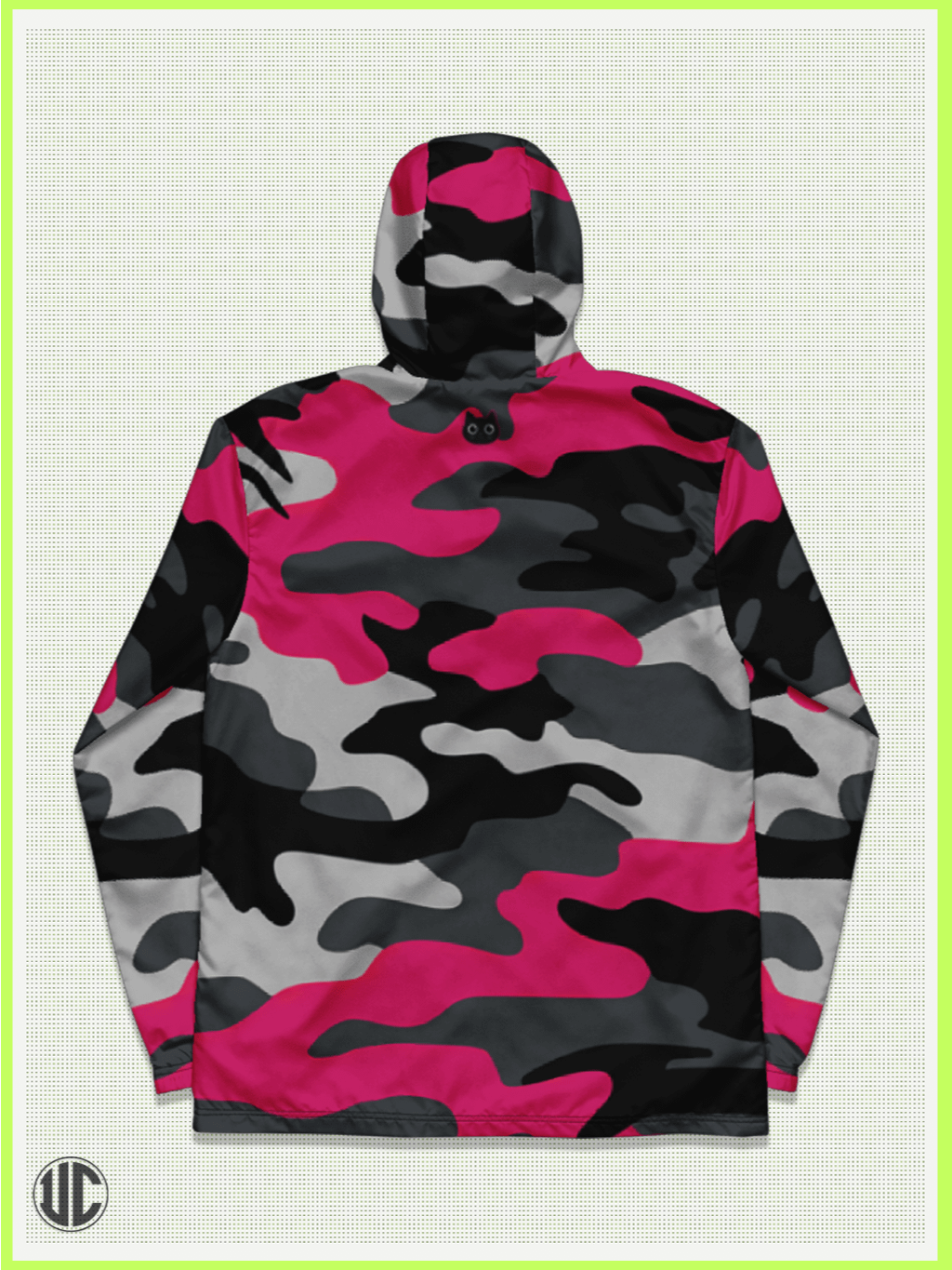 Savage Pink Urban Camo – Windbreaker product image (2)