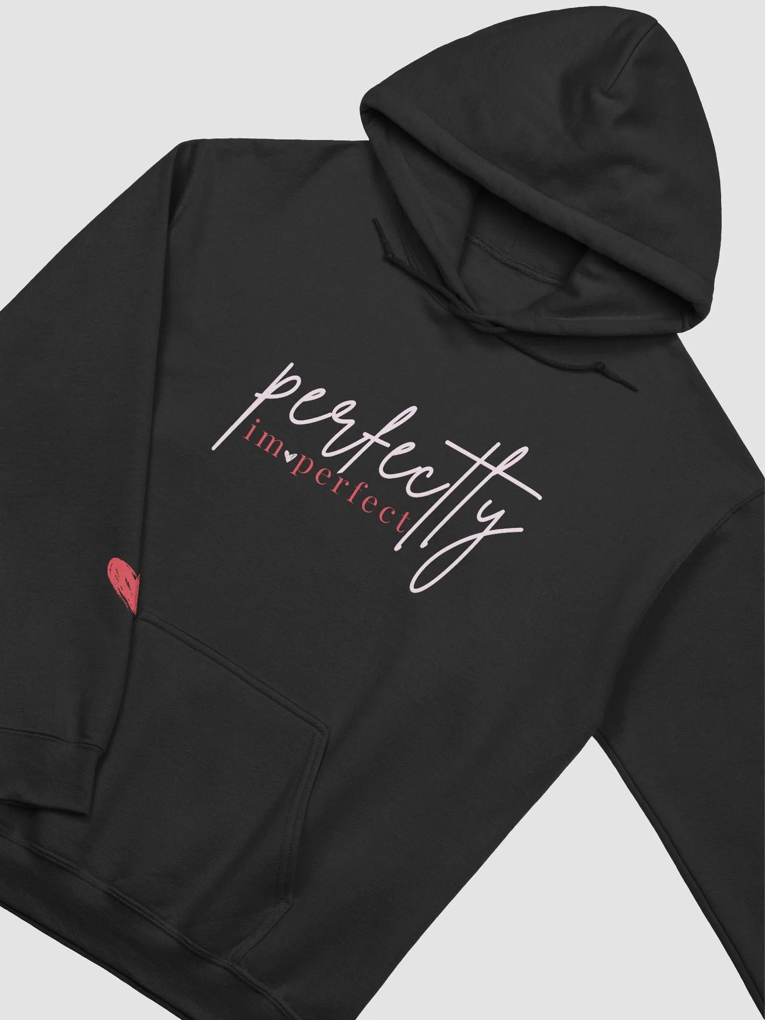 PERFECTLY IM.PERFECT x HEART (ON YOUR SLEEVE) HOODIE product image (1)