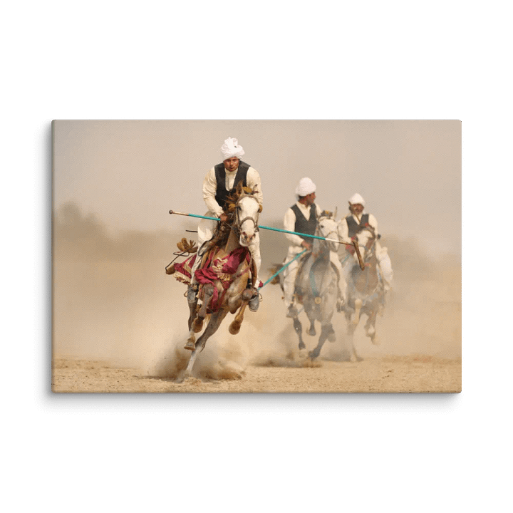 Dusty Terrain Gallop Canvas product image (1)