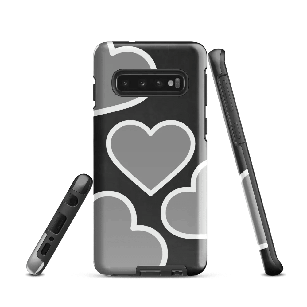 OG Badge Collector Grey Heart Phone Case product image (1)