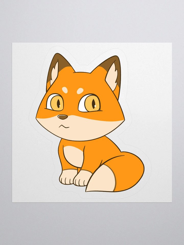 Chub Fox Sticker product image (8)