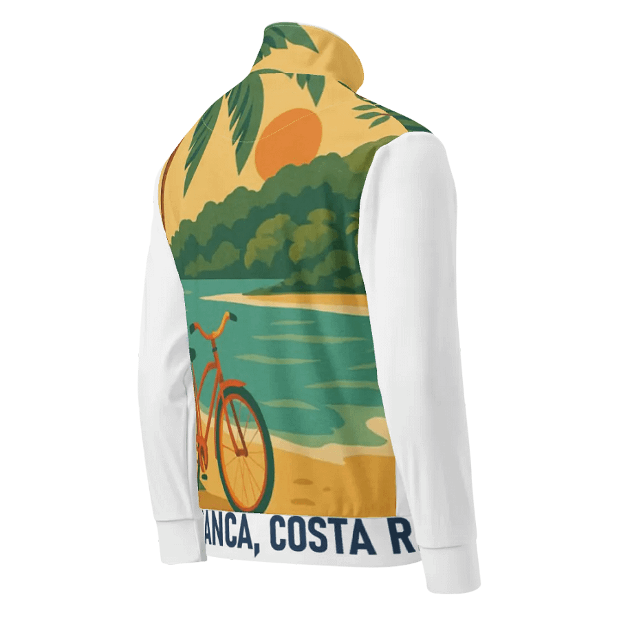 All-Over Print Recycled Unisex Track Jacket – Sustainable, Stylish, and Performance-Ready product image (2)
