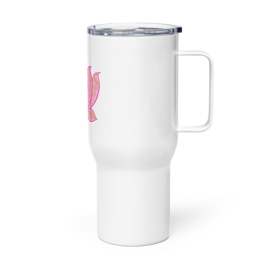 Golden Lotus Travel Mug product image (4)