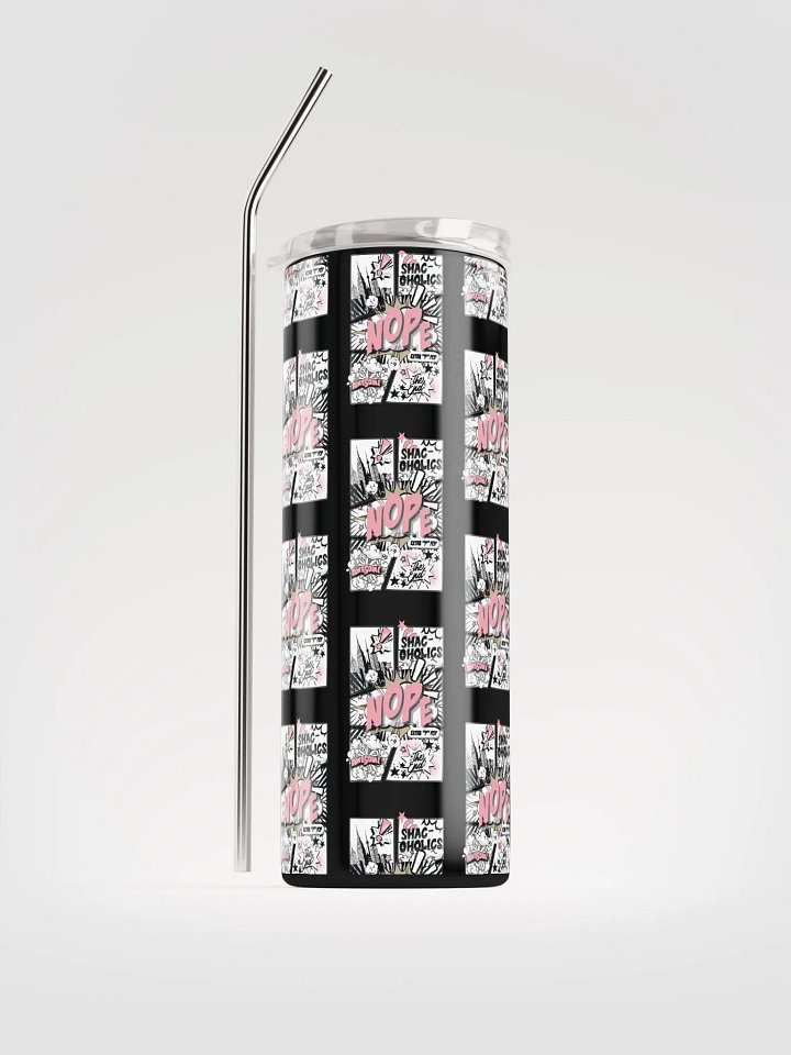 Shac-oholics Comic Blast Tumbler - Pink 