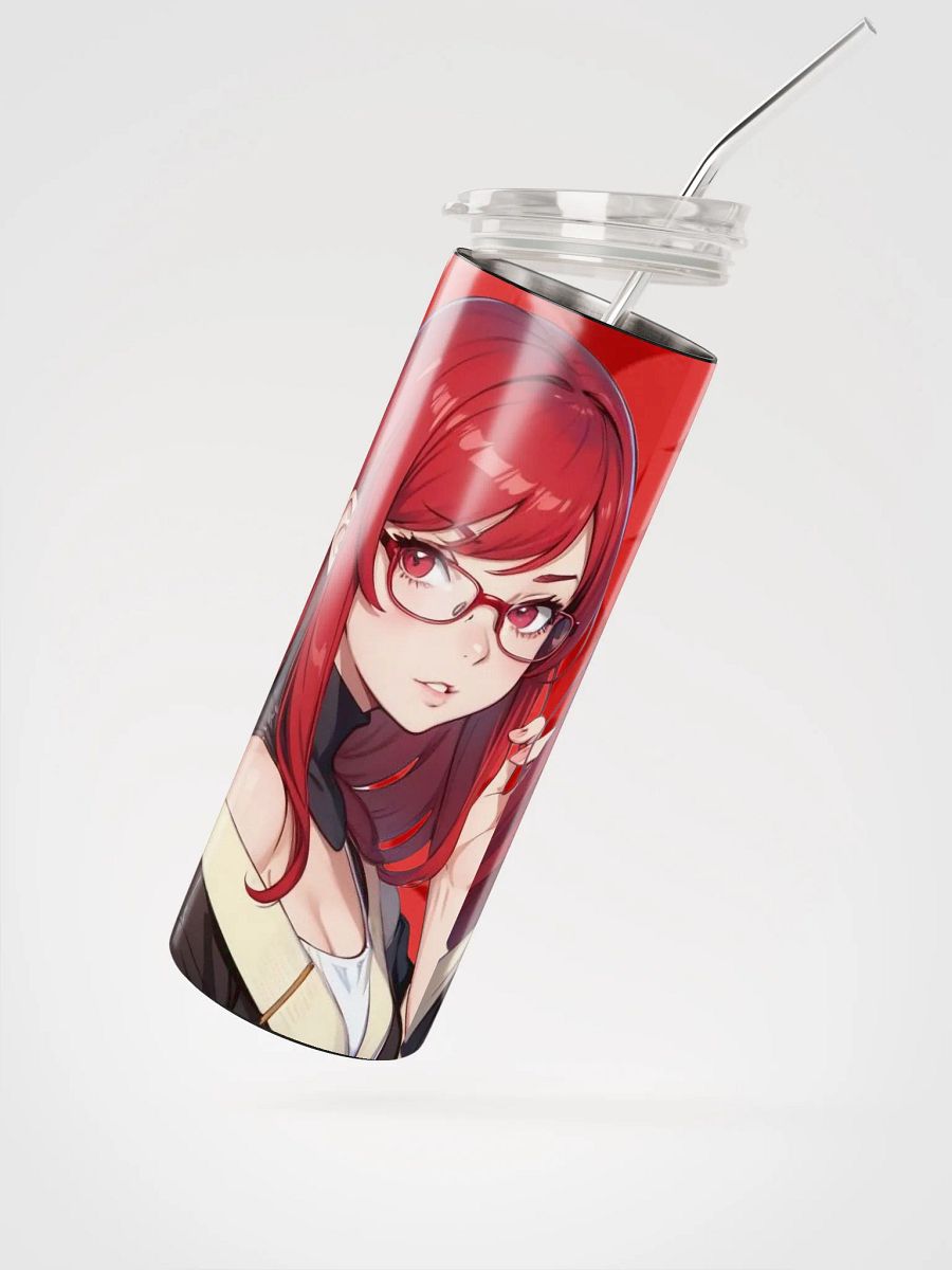 (Red WAIFU) K Stainless Steel Tumbler product image (2)