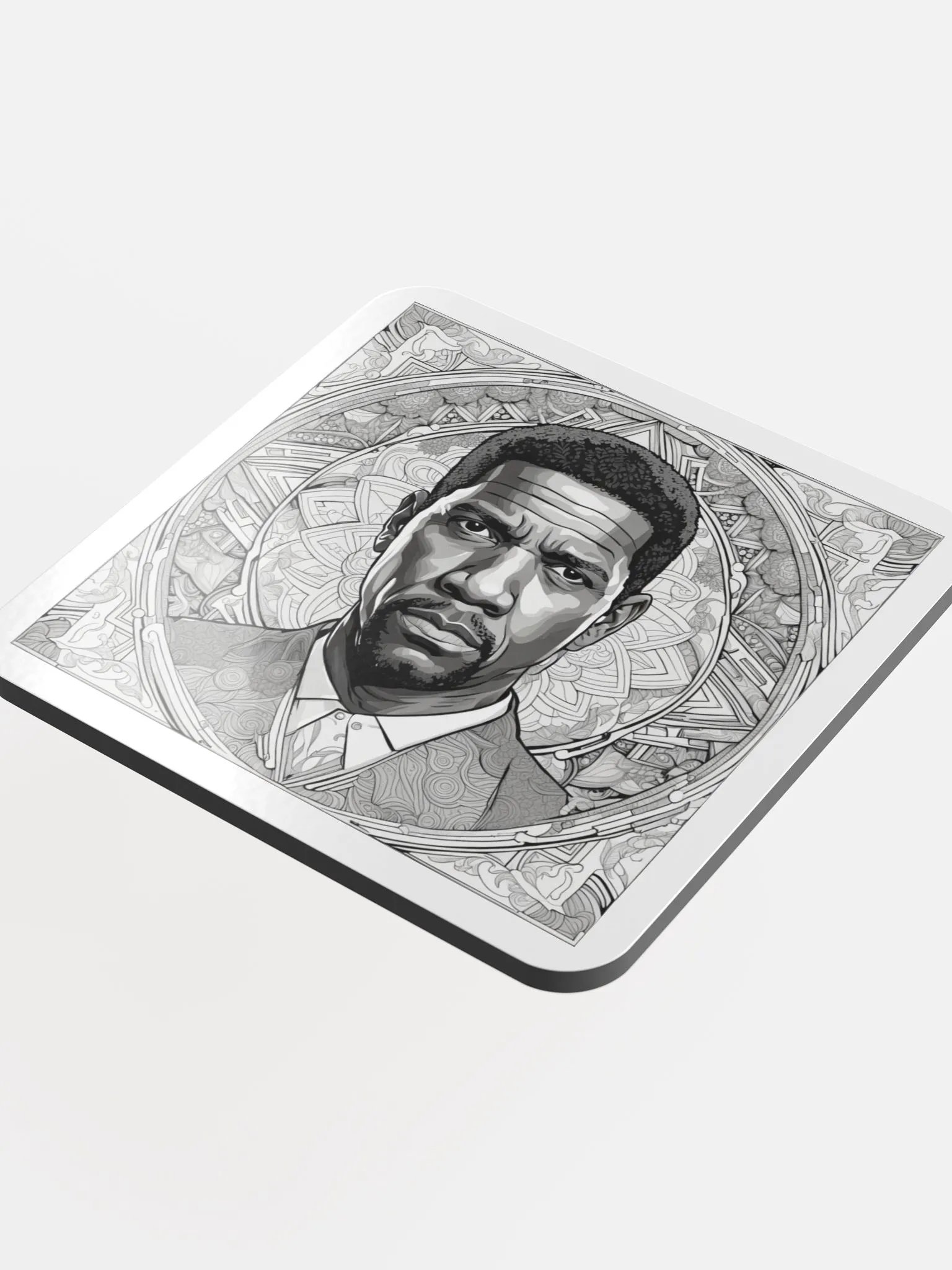 Geometric Elegance Cork Coaster Set product image (4)
