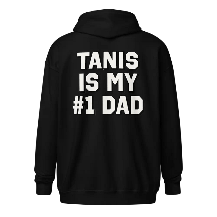 #1 Dad Zip Hoodie product image (1)