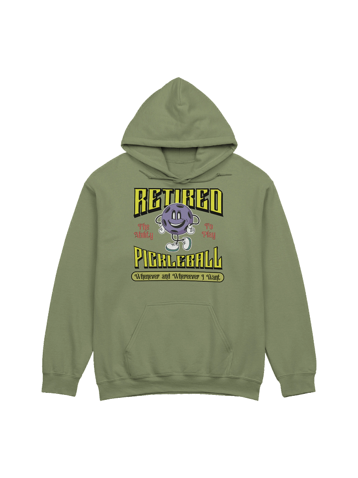 Retired Pickleball Bliss Hoodie product image (9)