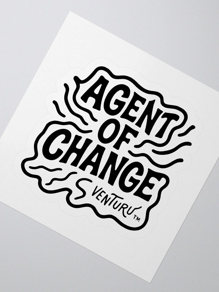 Agent of Change Sticker product image (5)