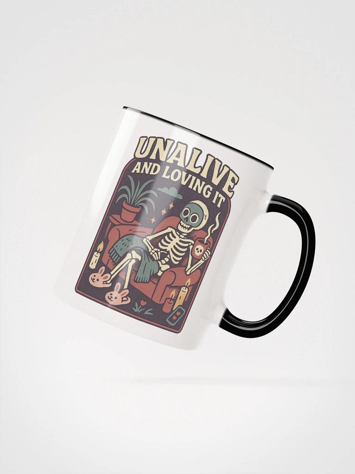 Unalive And Loving It Accent Mug product image (4)