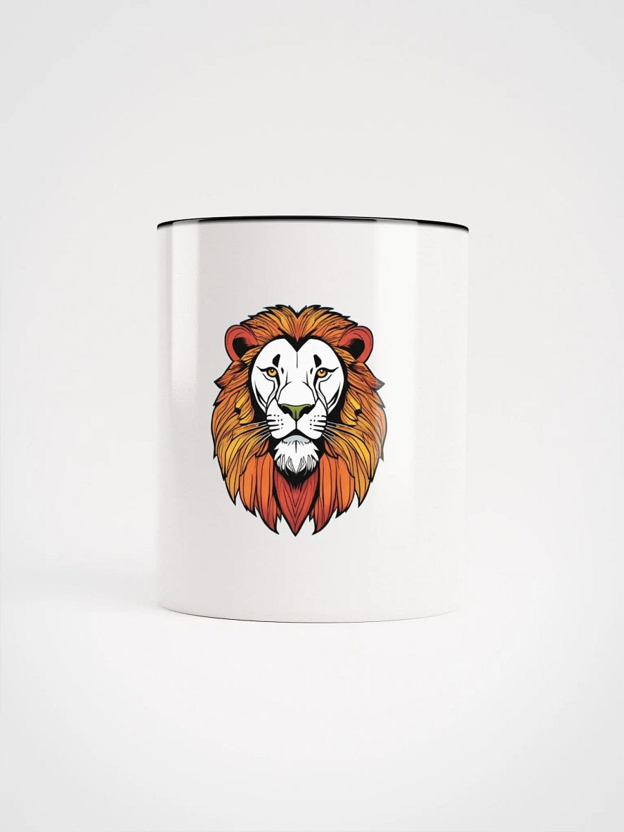 Fierce Lion Symmetry Ceramic Mug product image (64)