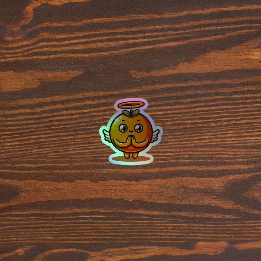 blessed orange sticker product image (5)