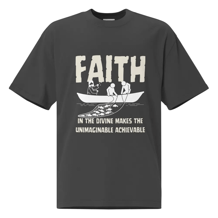 Faith in the Divine Oversize Unisex T-shirt product image (10)