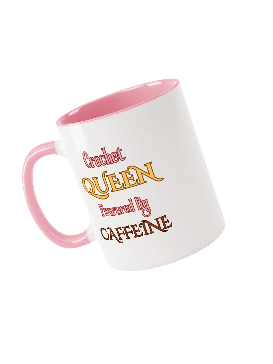 "Crochet Queen Powered By Caffeine" Coffee Mug product image (53)