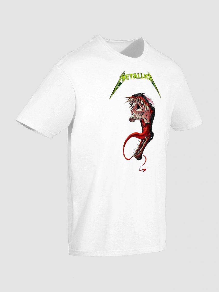 Metallica Venom T-Shirt - Symbiote Skull Mashup product image (7)