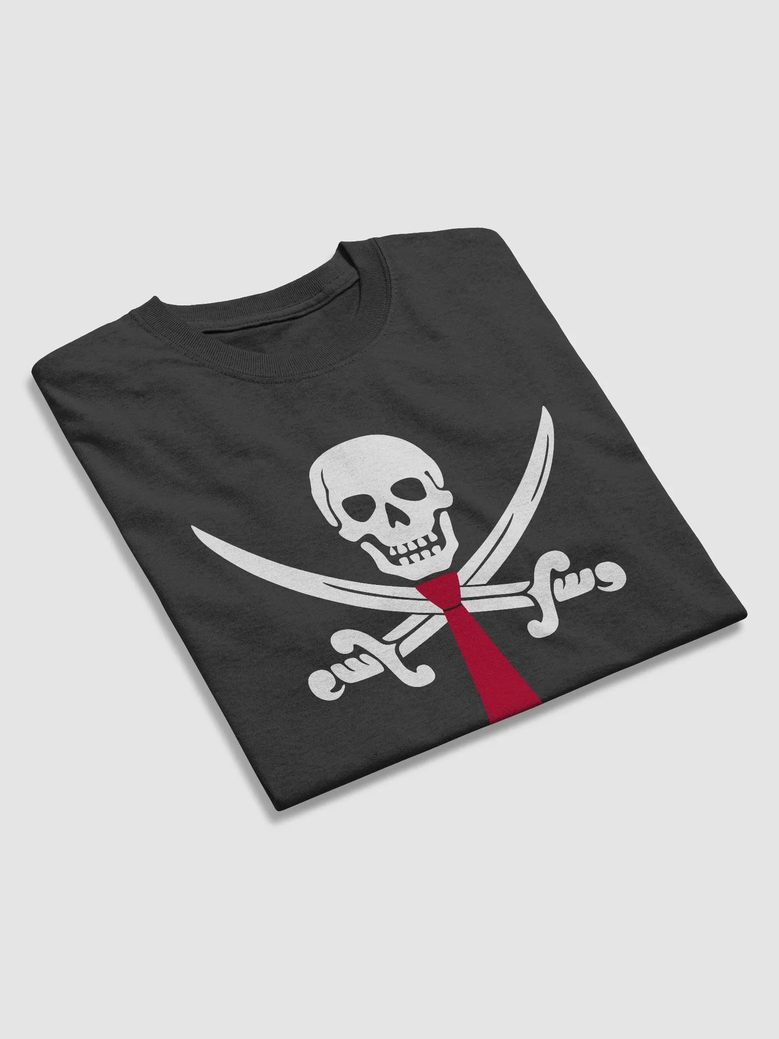 Pirate's Corporate Flag Tee (Black) product image (3)