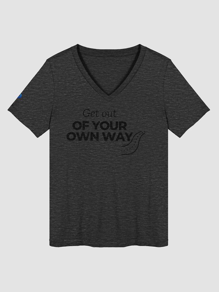 Get out of your own way Women's V-Neck Tee product image (2)