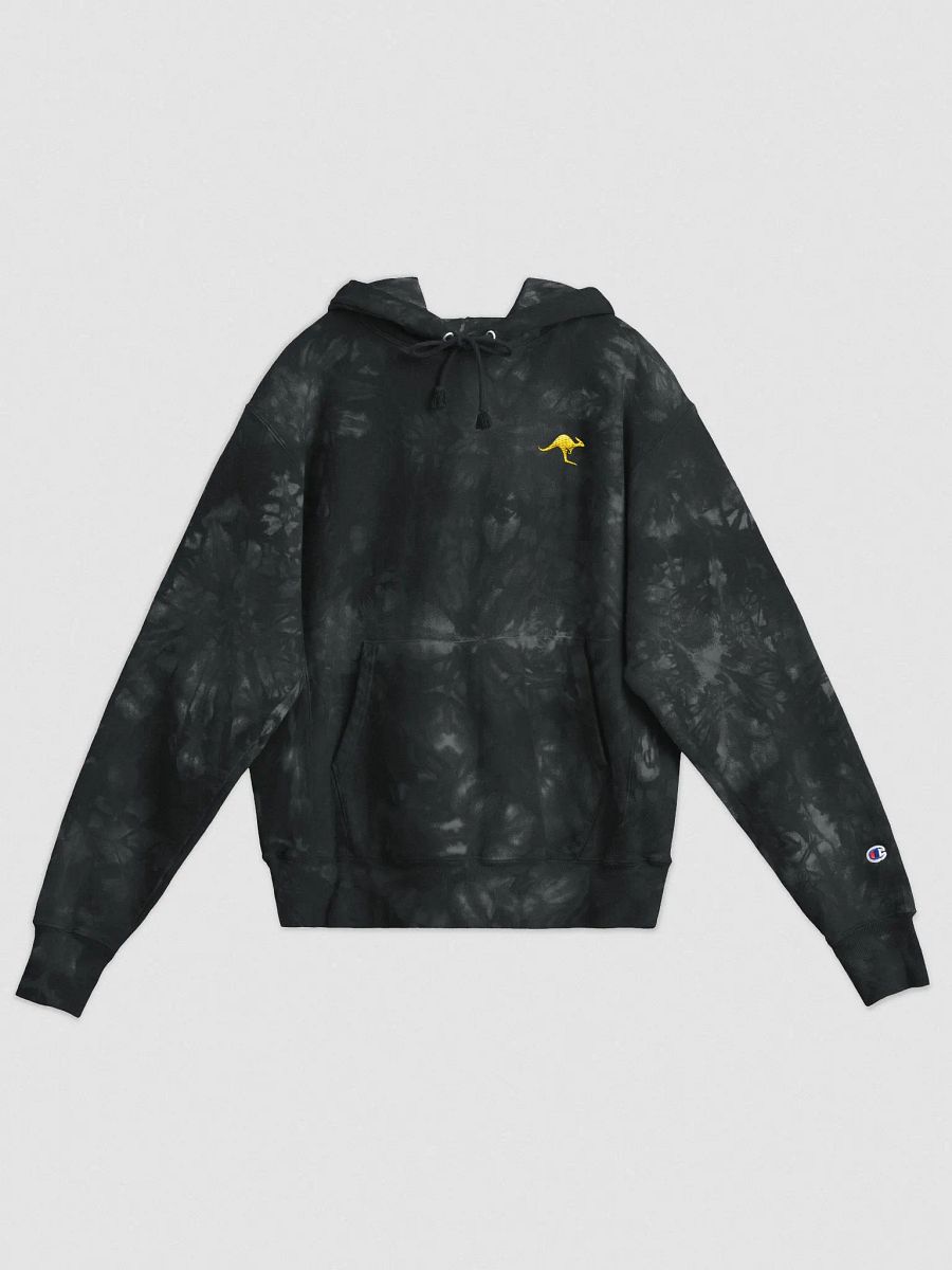 Champion x Canguro Tie-dye Hoodie (black) product image (1)