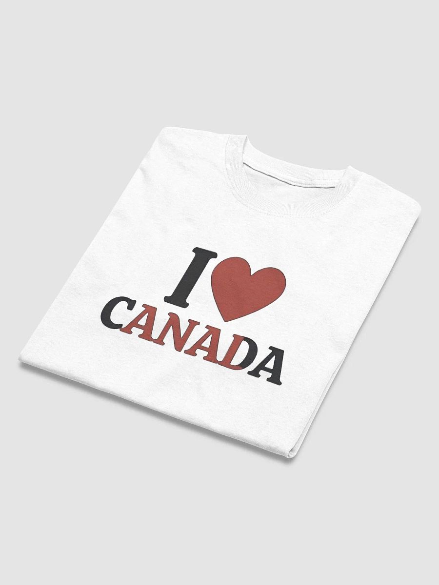 "I Love Canada T-shirt – Perfect for Proud Canadians" product image (4)
