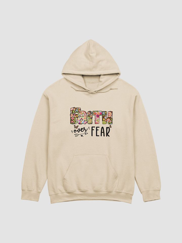 Floral Faith Over Fear Classic Hoodie product image (3)