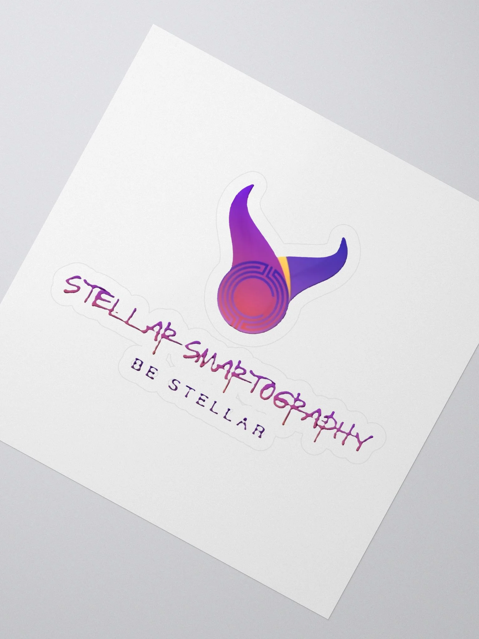 Stellar Smartography Sticker product image (2)