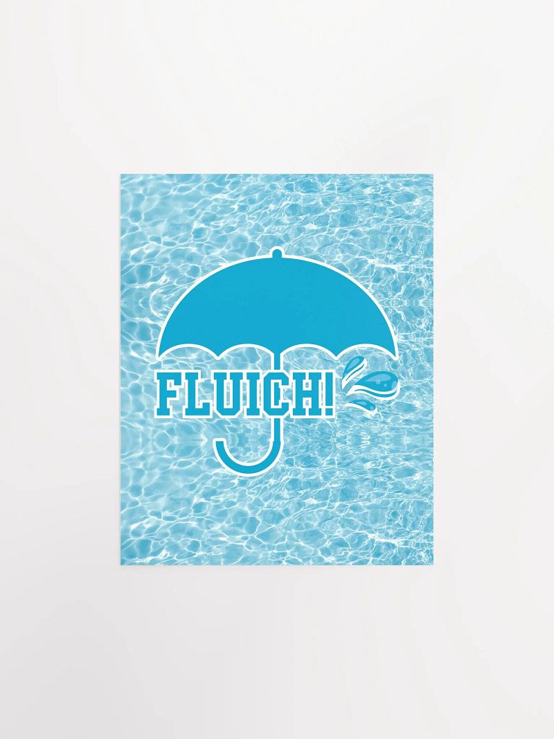 Fluich! | Premium Matte Poster Print in Irish / Gaeilge / Gaelic