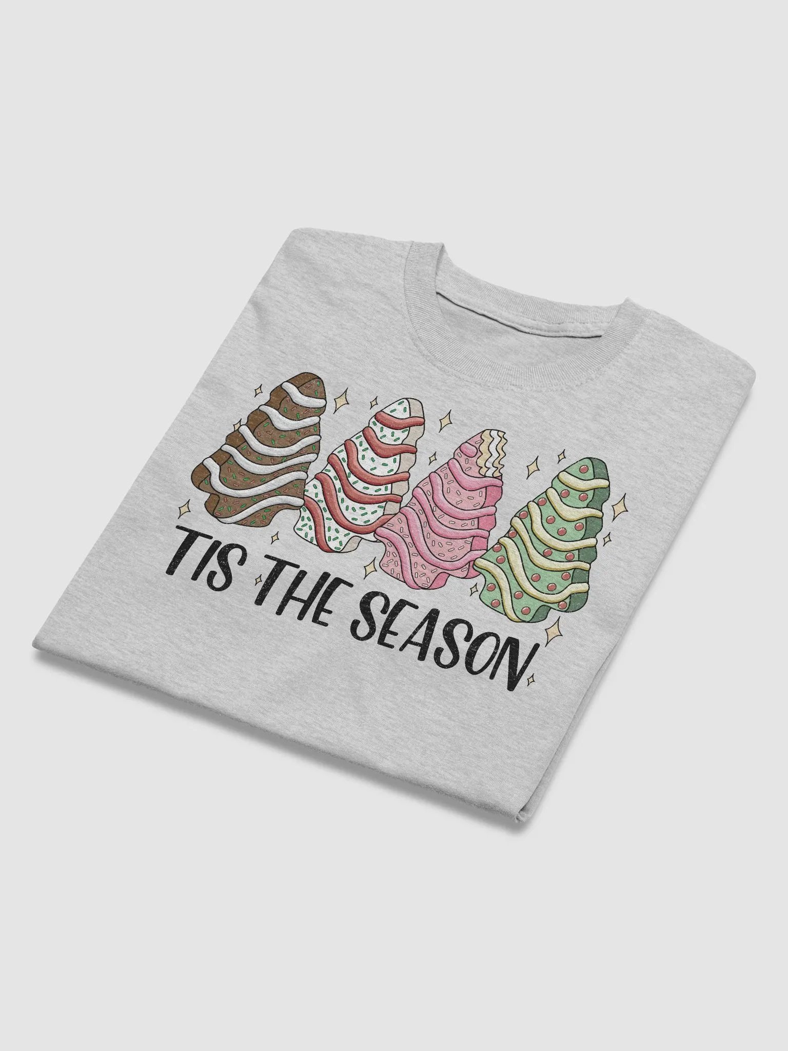 TIS THE SEASON CAKE T-SHIRT product image (36)
