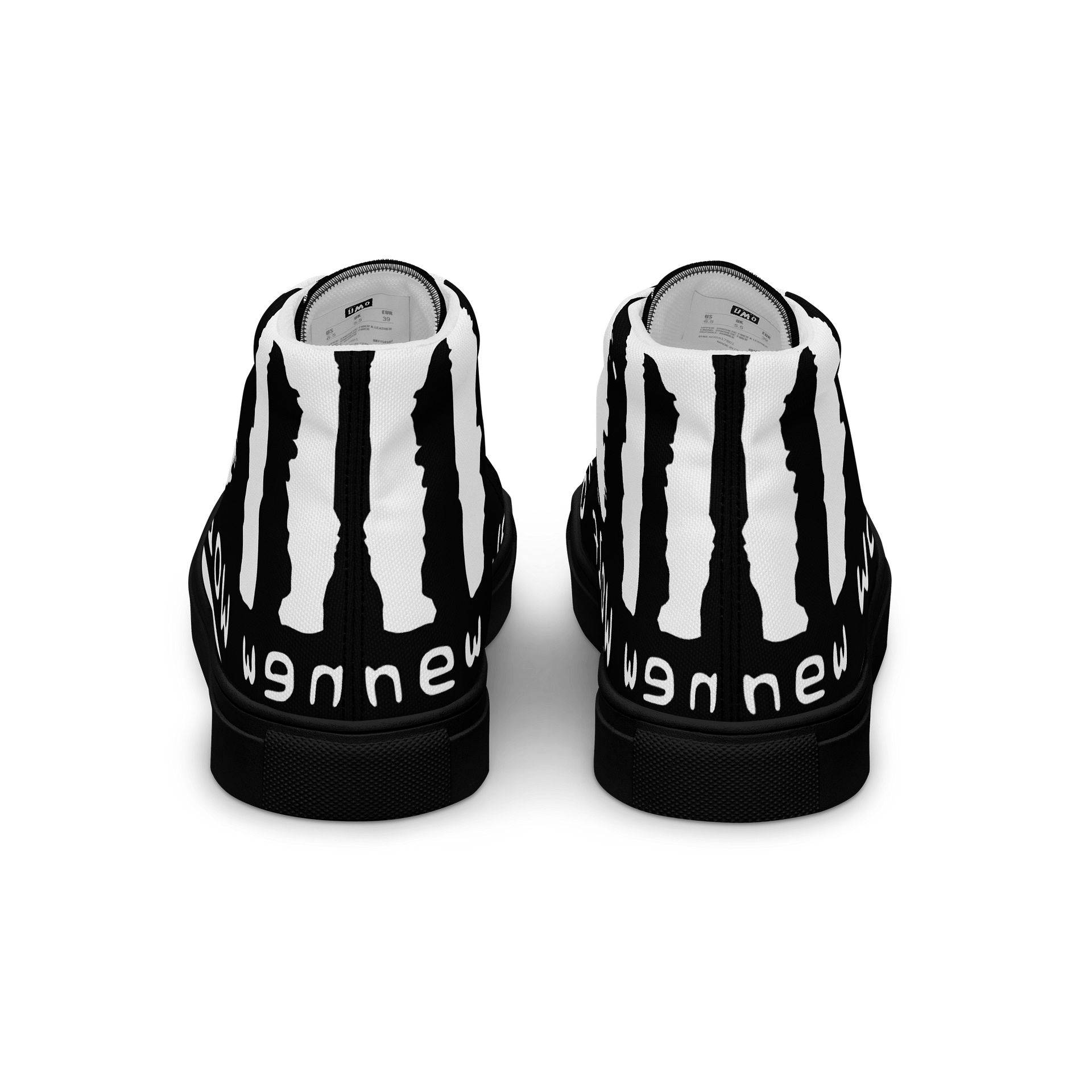 nWo Distressed Logo Men’s High Top product image (4)