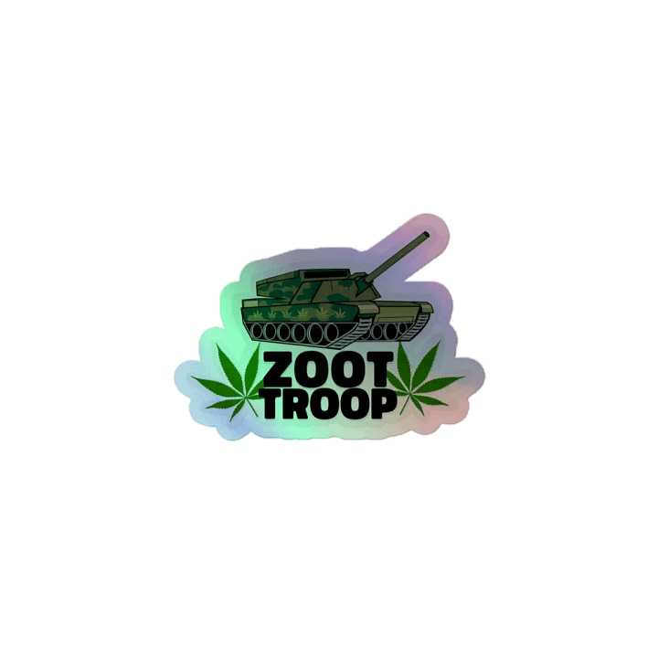 Zoot Troop Holographic sticker product image (1)
