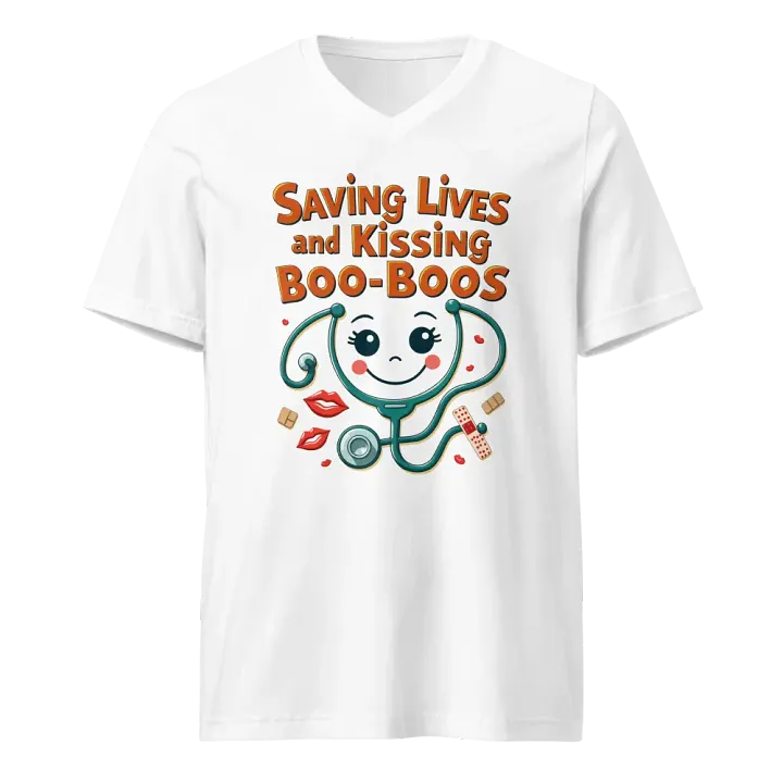 boo boos, Healing Kisses V-Neck Tee product image (5)