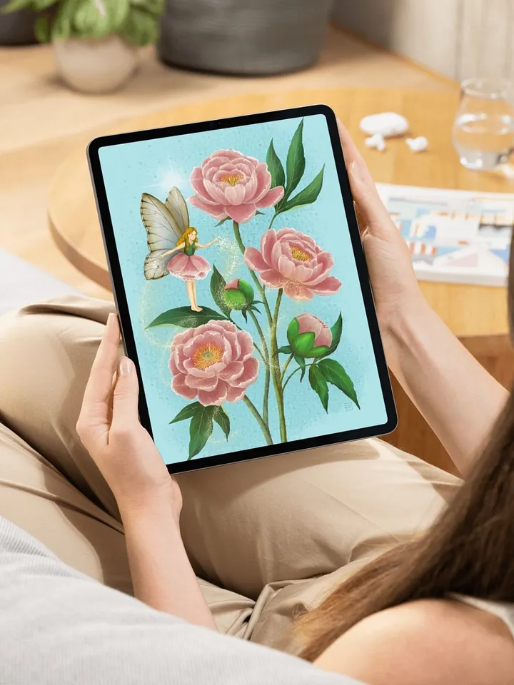 Peony Fairy Magic Wallpaper and Animated Screensaver product image (2)