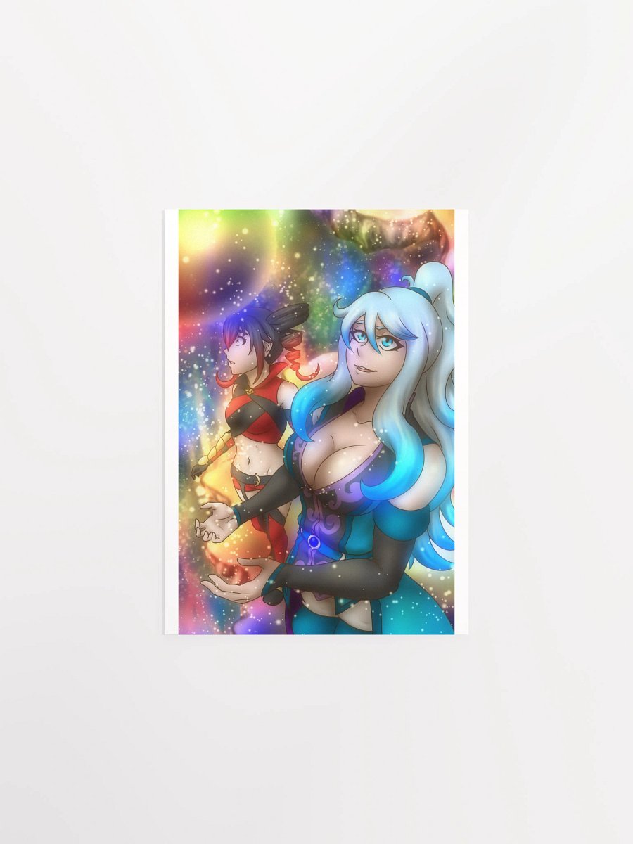 Aliya and Kindle Leylines Print product image (1)