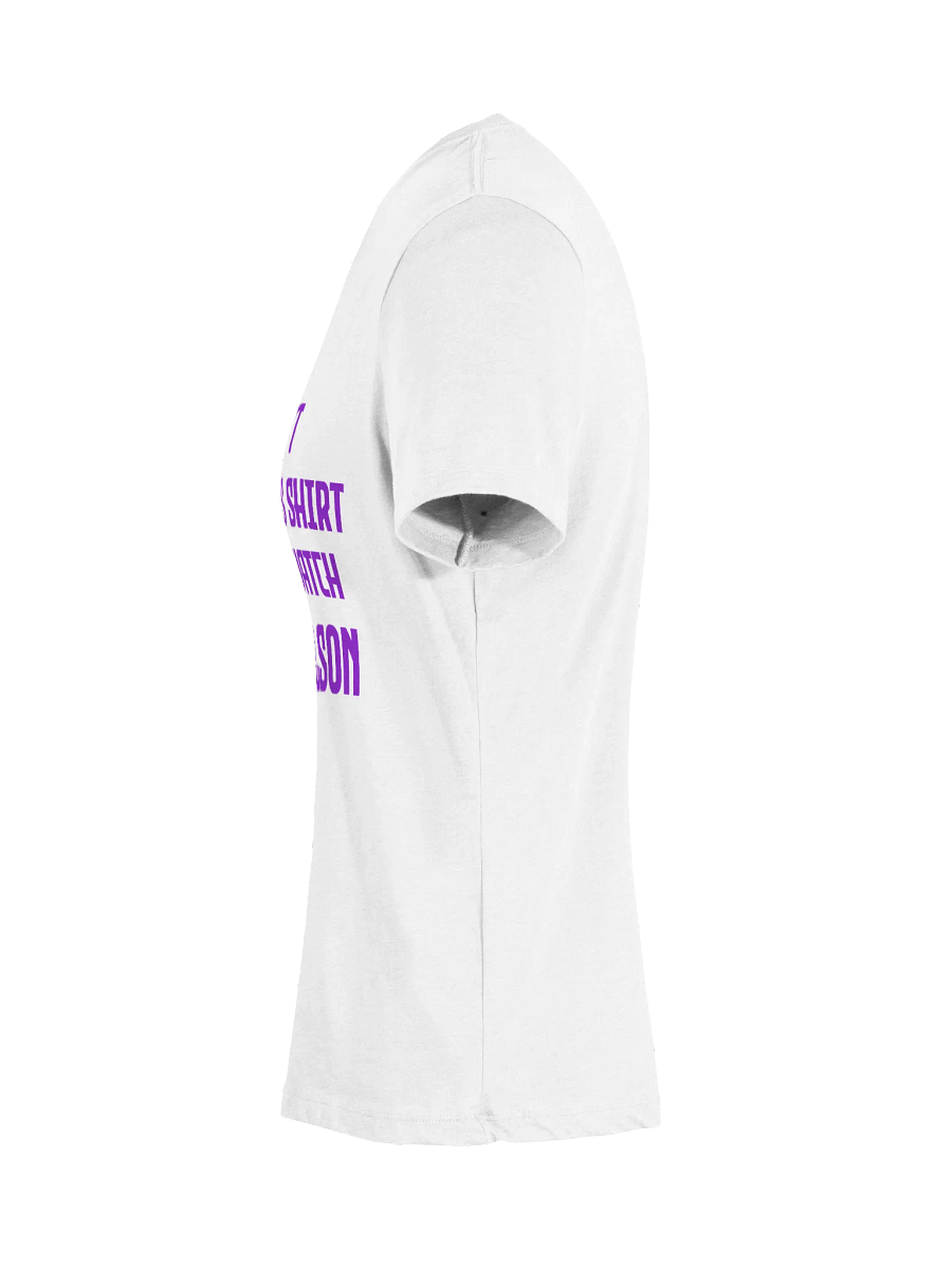 I Don't Wear This Women's V-Neck (Purple Text) product image (58)