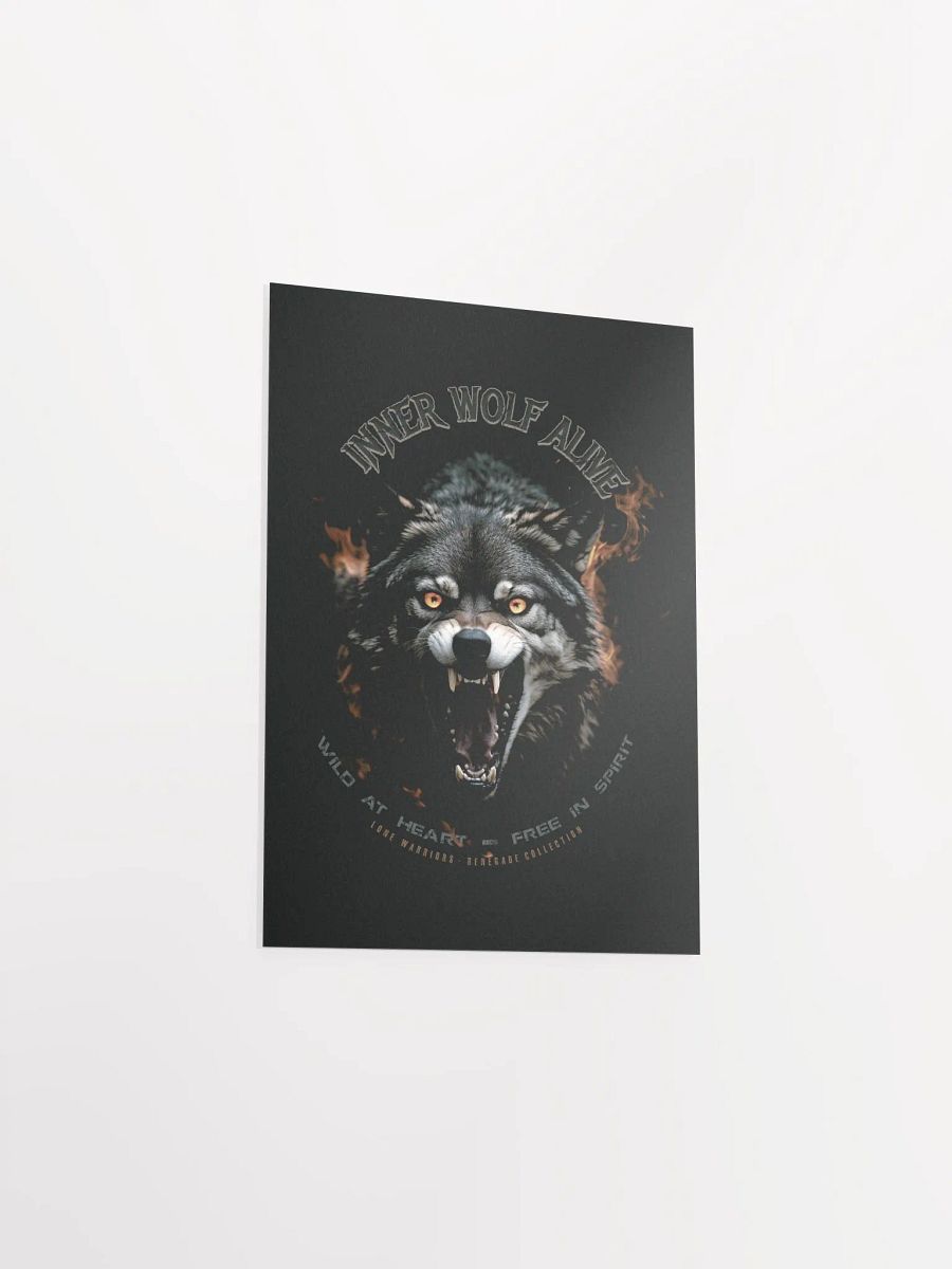Inner Wolf is alive! ( Matte Paper Poster ) product image (3)