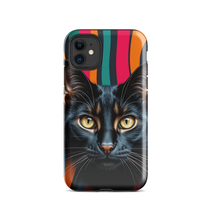 Bold Cat Eyes iPhone® 16 Pro Max Tough Case product image (2)