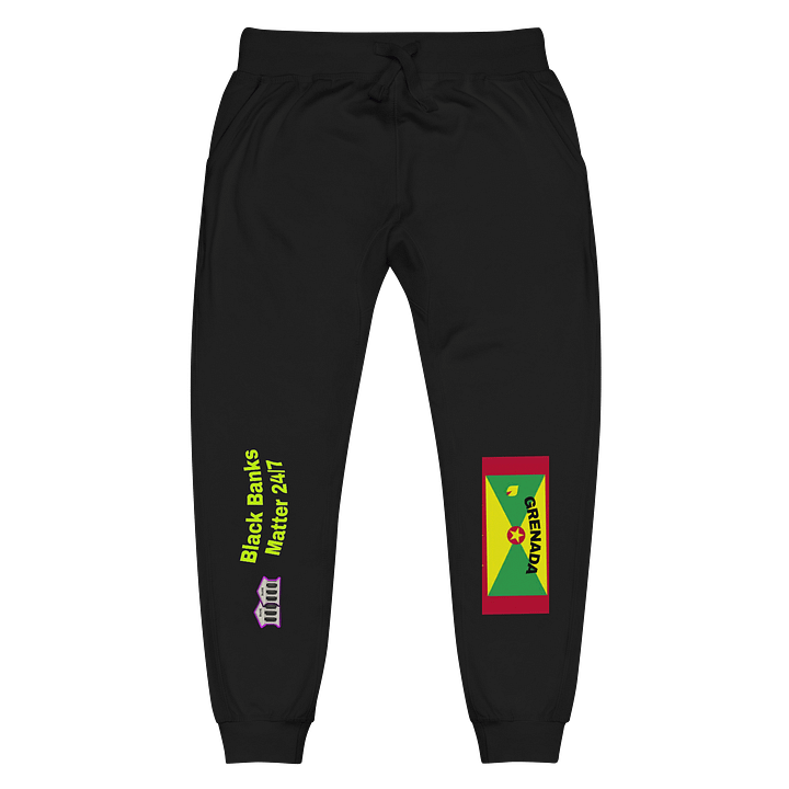 Grenada Flag Inspired Unisex Fleece Joggers product image (1)