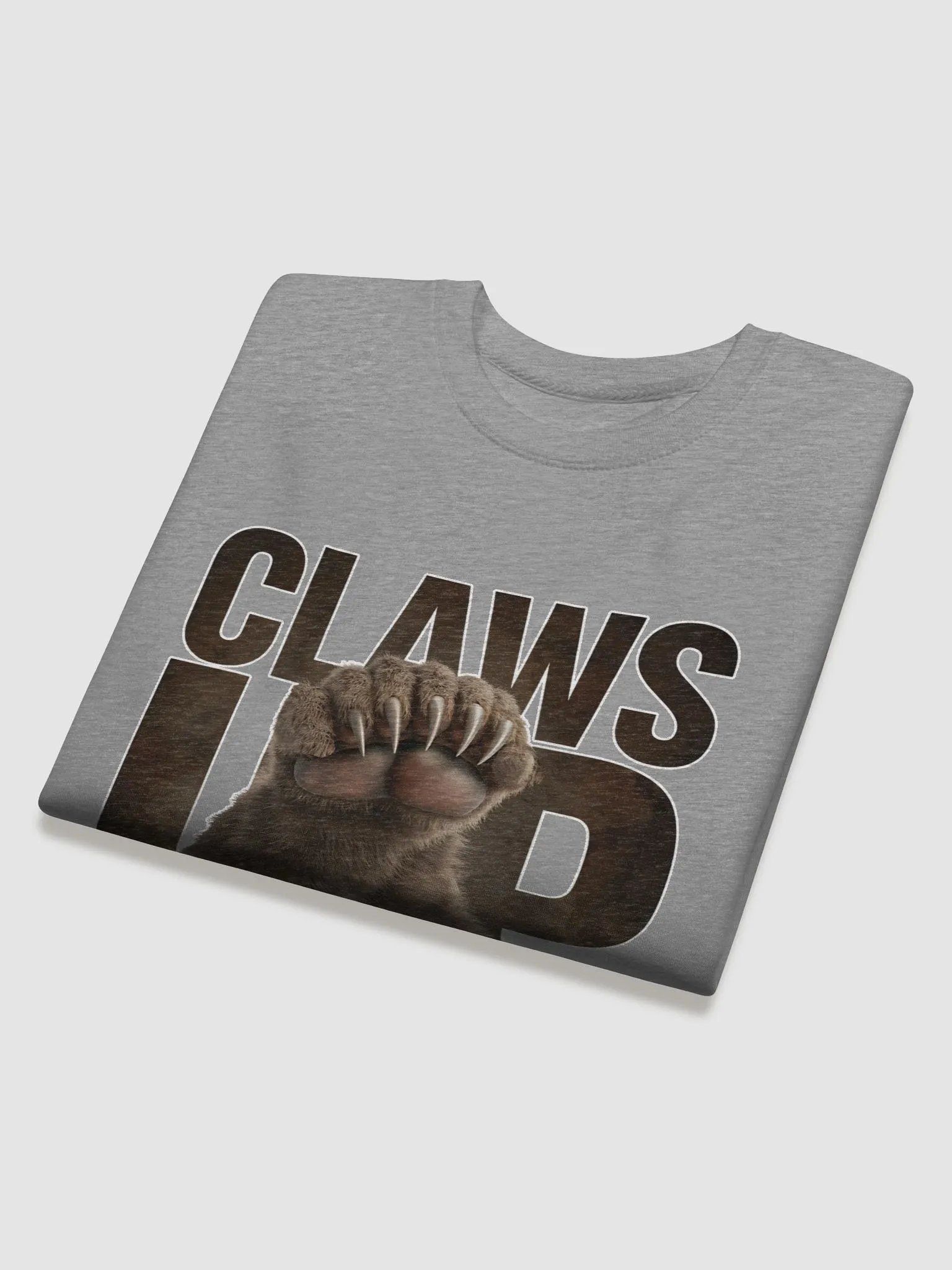 Claws Up Bear Pride Sweatshirt - Ultimate Fan Essential | Chicago Bears | NFL Home Locker product image (4)
