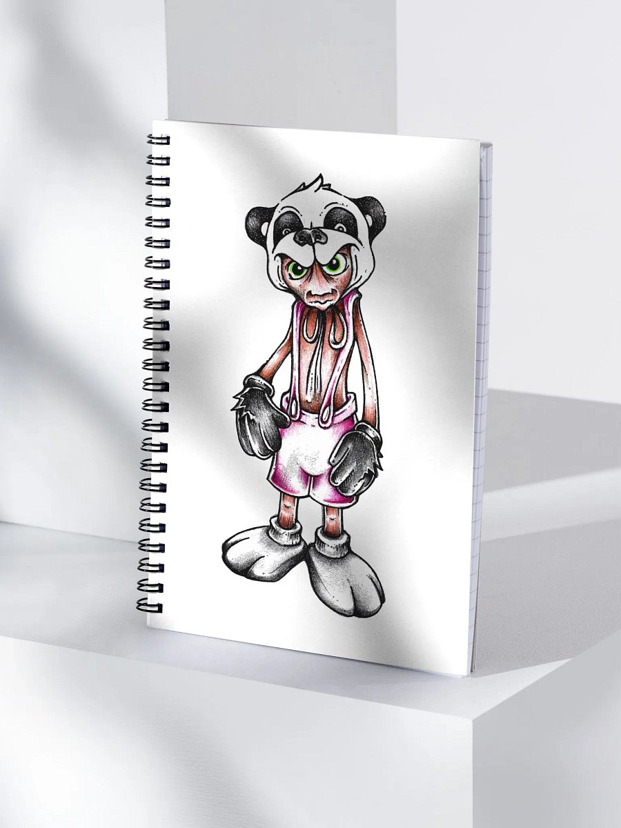 Panda Spiral Notebook product image (4)