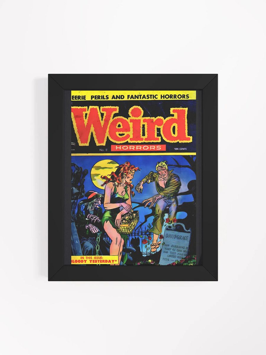 weird Horrors Comic book art product image (39)