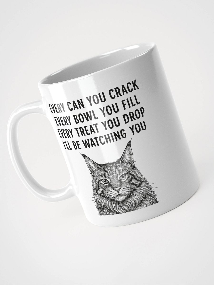 I’ll Be Watching You Maine Coon Mug product image (1)