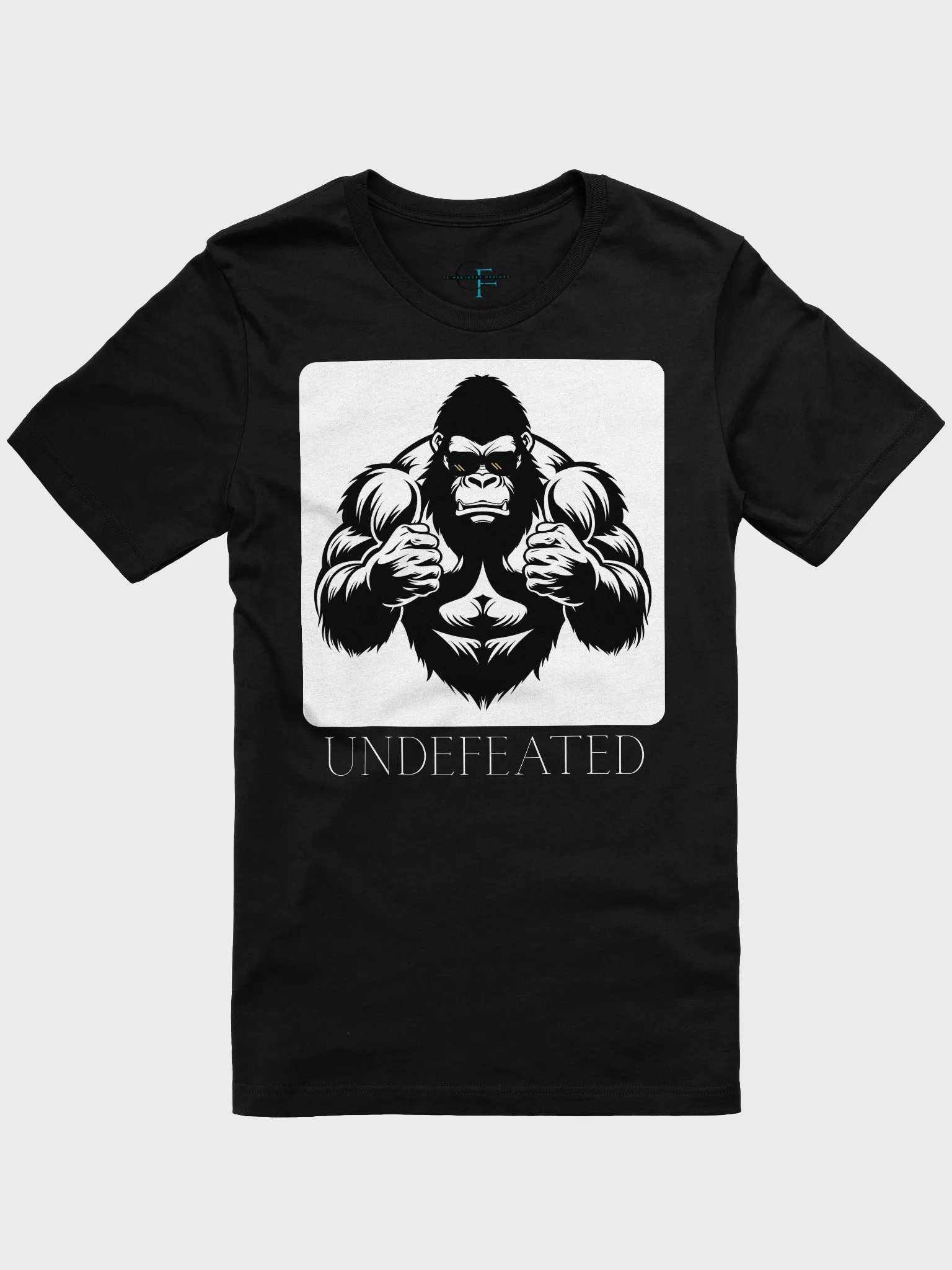 UNDEFEATED Cool Gorilla Tee – Bella + Canvas 3001 Unisex T-Shirt product image (1)