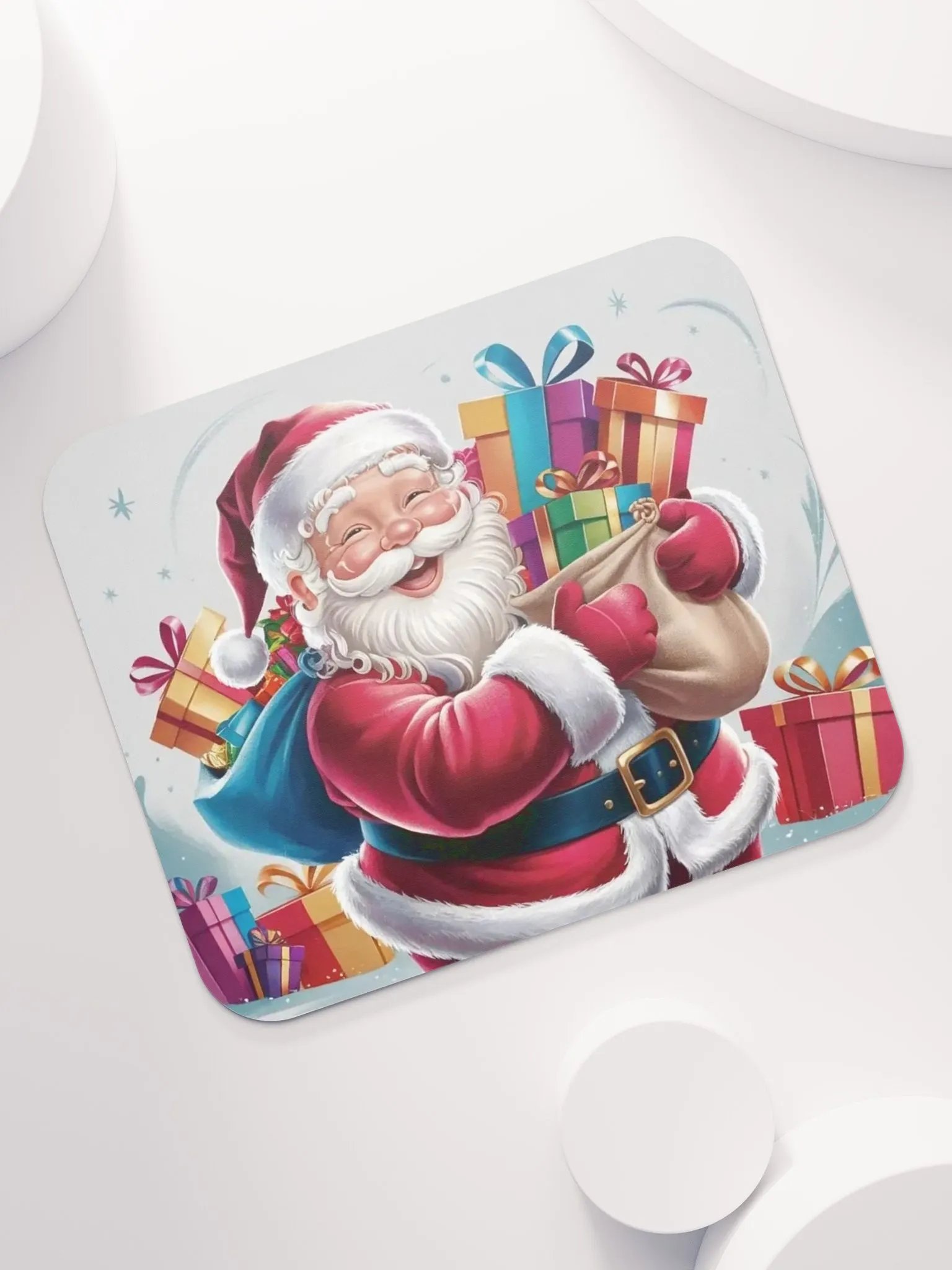 Festive Santa Mouse Pad product image (7)