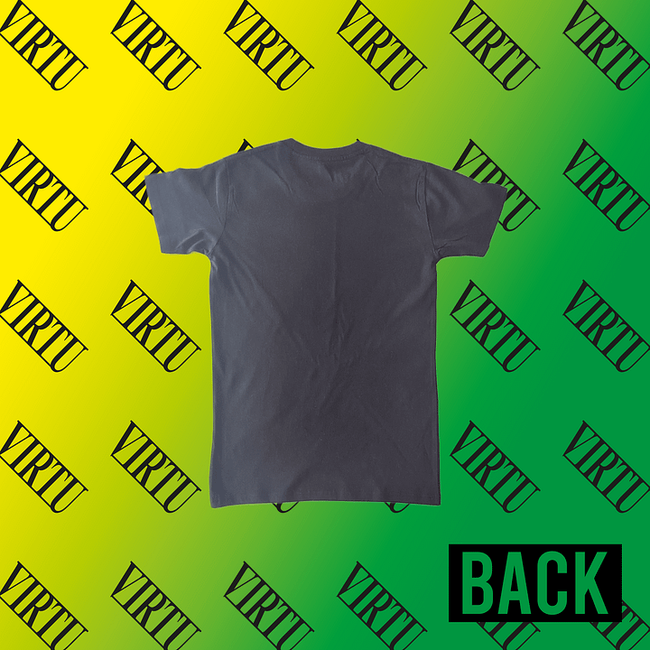 Reborn Organic Cotton Black T Shirt product image (2)