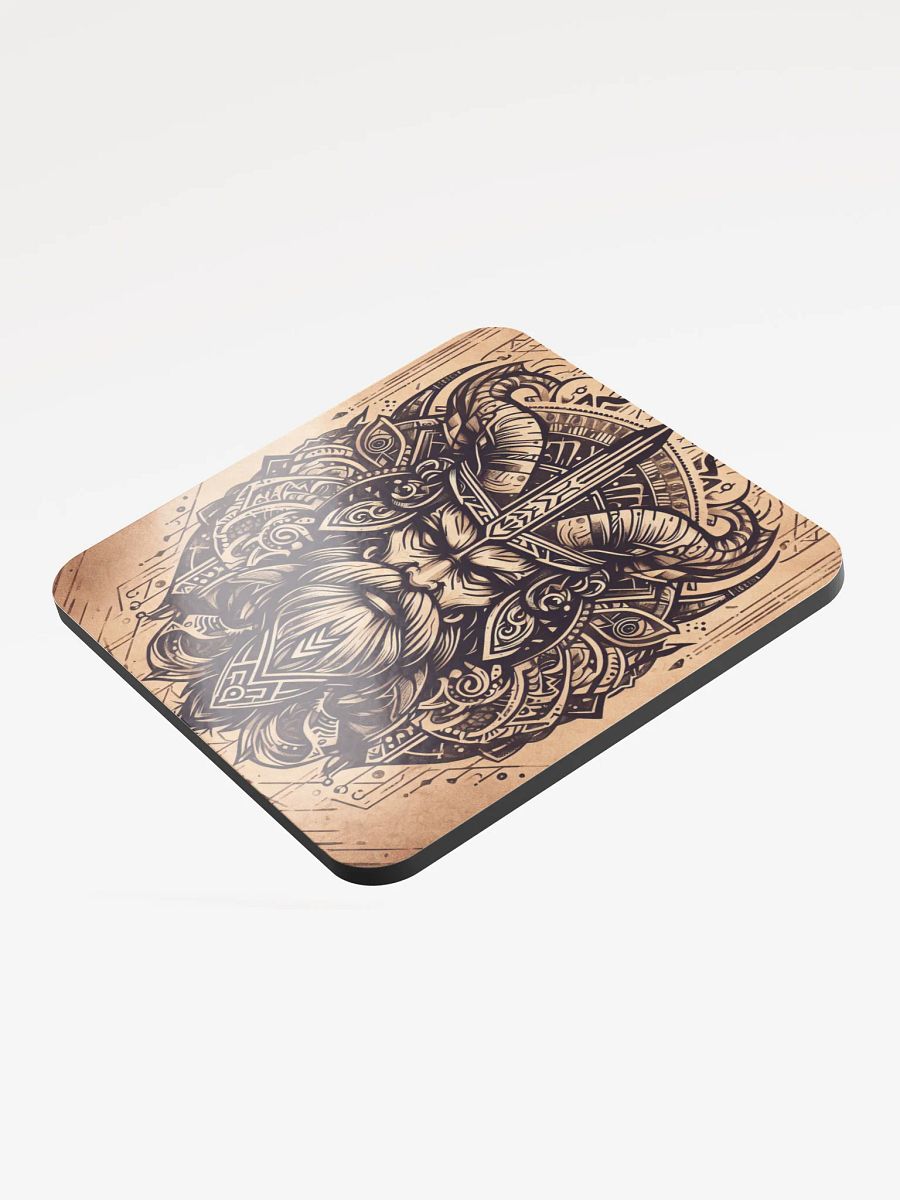 Viking Glass Drink Coaster product image (3)