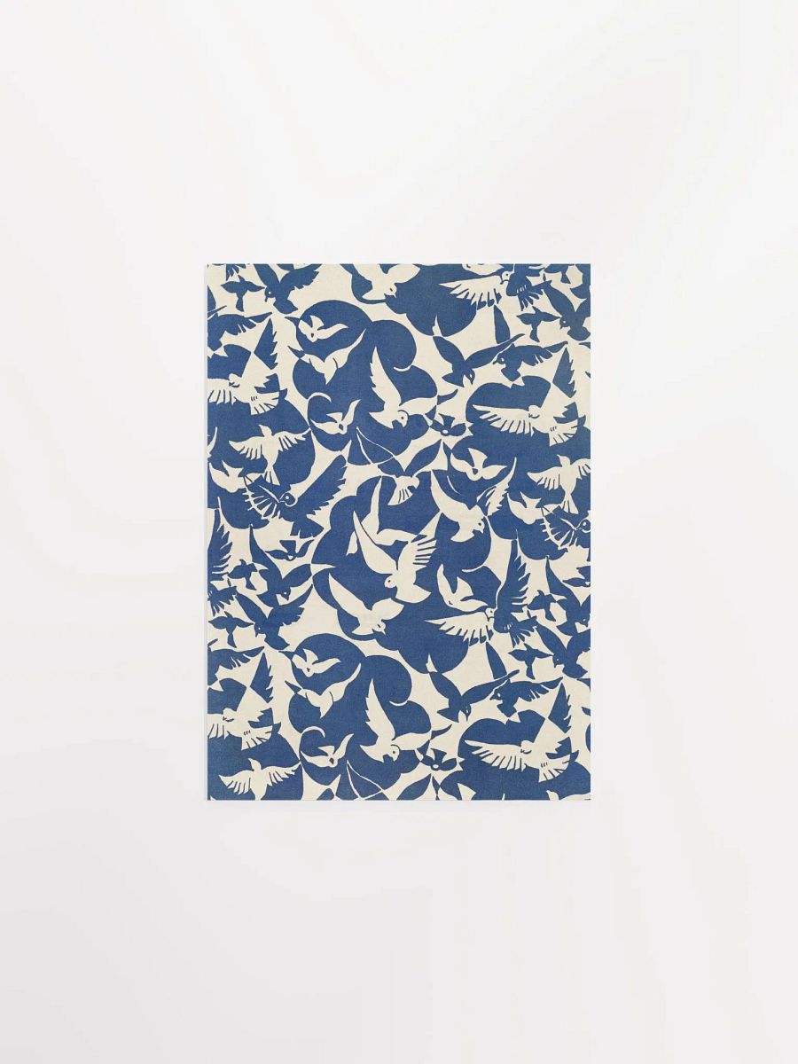 Pigeons in white and blue (1928) product image (1)