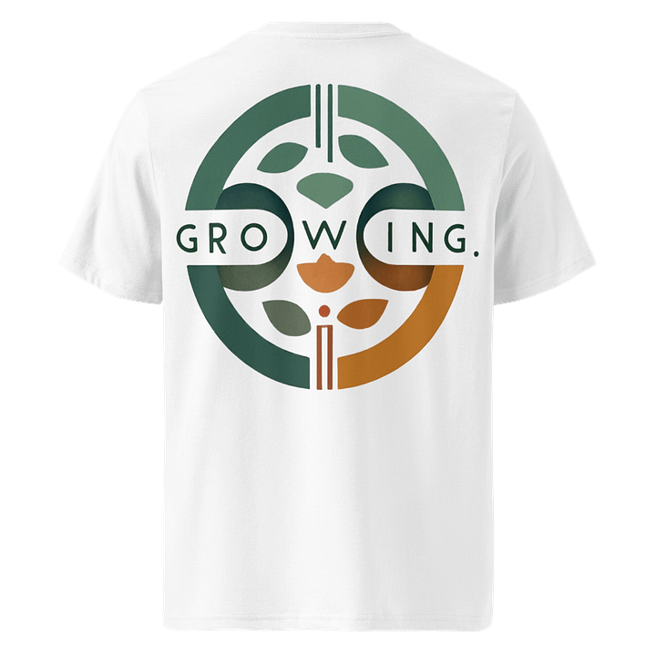 Organic Growth Circle Unisex T-Shirt product image (2)