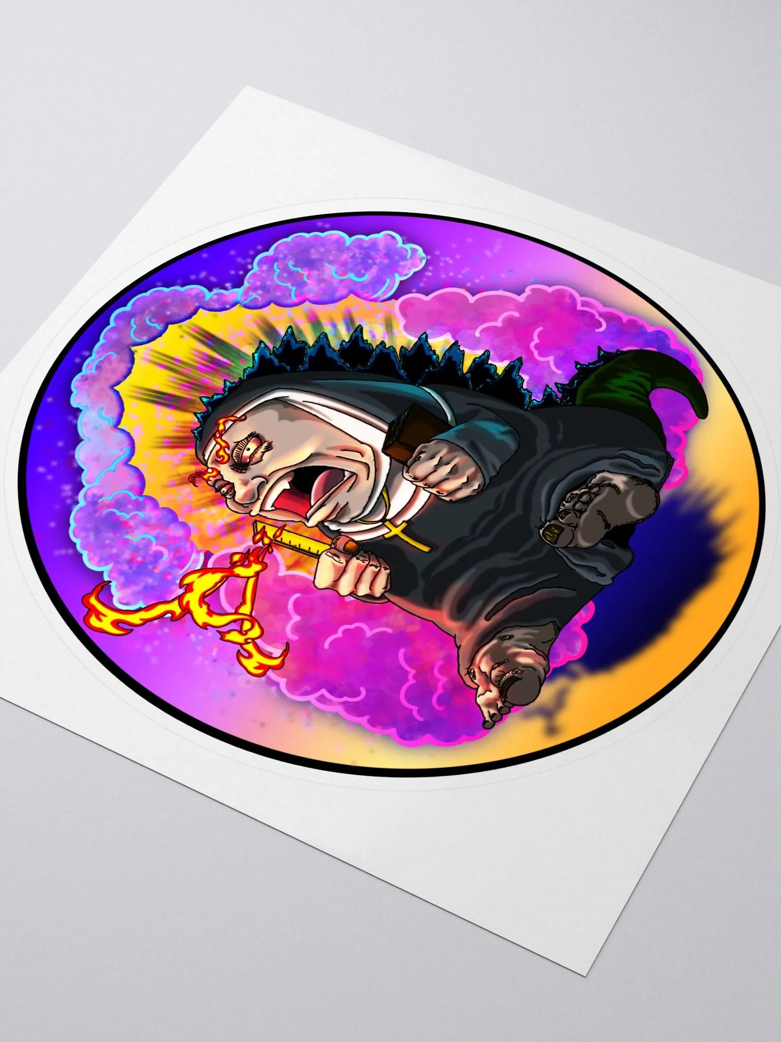 Repent: Kiss Cut Sticker product image (3)