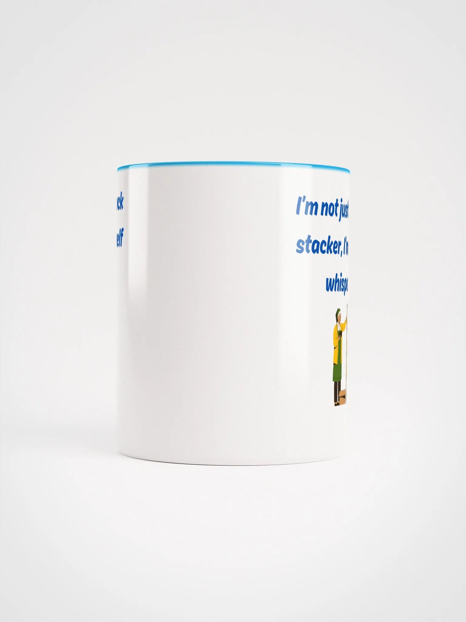 I'm not Just a Stock Staker I'm a Shelf Whisperer supermarket Fun Ceramic Mug product image (5)