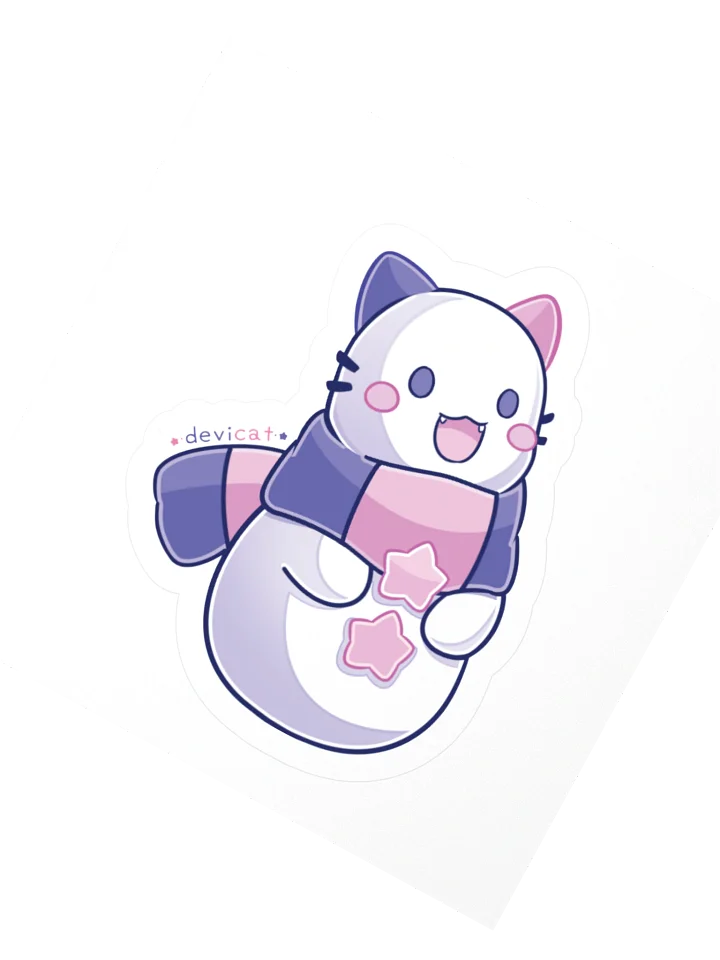 Sticker • CandiCat SnowCat • 2025 product image (6)