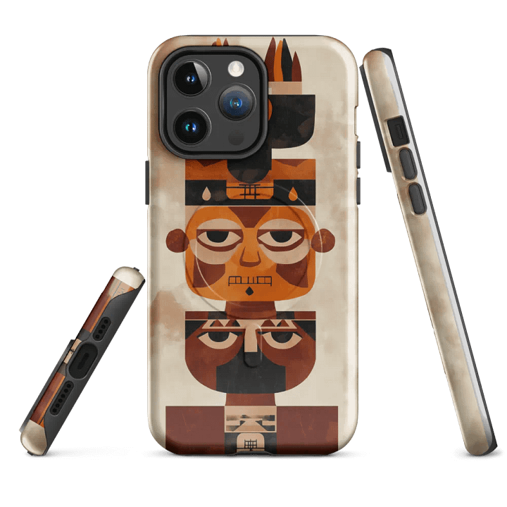 Totem Faces iPhone® Tough Case product image (4)